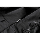 Darkinlove Women's Gothic Lolita Bowknot Contrast Color Slip Dress