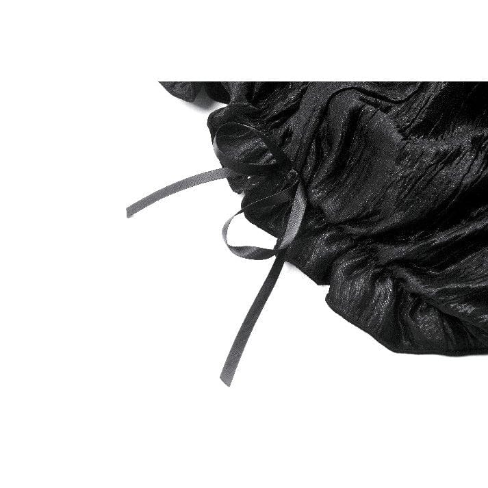 Darkinlove Women's Gothic Lolita Multilayered Lantern Shorts