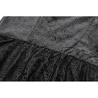 Darkinlove Women's Gothic Multi-Layered Lace Fishtail Slip Dress