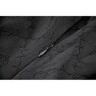 Darkinlove Women's Gothic Multilayer Ruffled Cutout Halter Dress