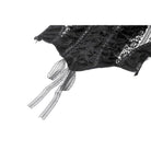 Darkinlove Women's Gothic Off Shoulder Ruffles Lace Top