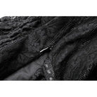 Darkinlove Women's Gothic Off Shoulder Ruffles Lace Top