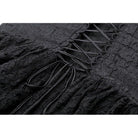 Darkinlove Women's Gothic Plunging Layered Party Slip Dress