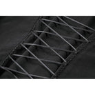 Darkinlove Women's Gothic Plunging Pleated Puff Short Sleeved Blouse