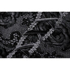 Darkinlove Women's Gothic Puff Sleeved Fishtailed Prom Dress