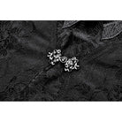 Darkinlove Women's Gothic Puff Sleeved Two-piece Lace Maxi Dress