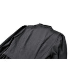 Darkinlove Women's Gothic Ruffle Cutout Heart Mock Neck Long Sleeved Short Dress