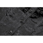 Darkinlove Women's Gothic Ruffle Lace Splice Lantern Sleeved Shirt
