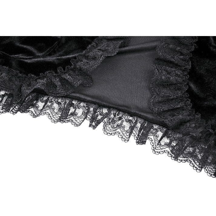 Darkinlove Women's Gothic Ruffled Lace Cape