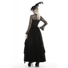 Darkinlove Women's Gothic Ruffles Velet Lace Skirts