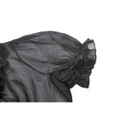 Darkinlove Women's Gothic Sheer Layered Ruffled Puff Short Sleeved Shirt