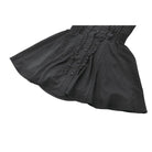 Darkinlove Women's Gothic Sleeveless Button-Front Dress