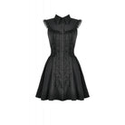 Darkinlove Women's Gothic Sleeveless Button-Front Dress
