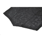 Darkinlove Women's Gothic Square-cut Collar Floral Lace Bell Sleeve Top