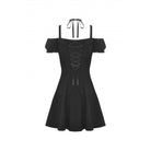 Darkinlove Women's Gothic Strappy Off Shoulder Dress