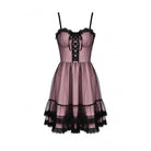 Darkinlove Women's Lolita Pink Multilayer Slip Dress