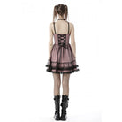Darkinlove Women's Lolita Pink Multilayer Slip Dress