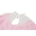 Darkinlove Women's Lolita Puff Sleeved Dress with Detachable Collar