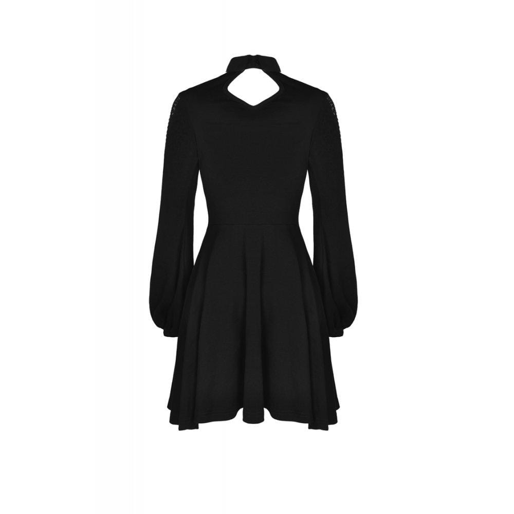 Darkinlove Women's Long Sleeved Daily Student Acted Elegant Midi Dresses