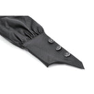 Darkinlove Women's Punk Asymmetric Buckle-up Strap Cut-out Cape