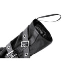 Darkinlove Women's Punk Buckle Strap Chain Gloves