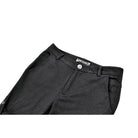 Darkinlove Women's Punk Buckle Strap Eyelet Lace-up Flare Pants