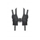 Darkinlove Women's Punk Buckle Utility Vest