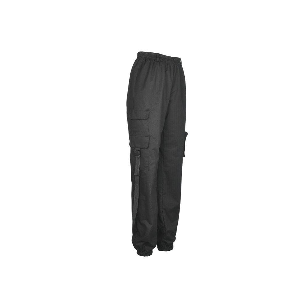 Darkinlove Women's Punk Cargo Pants