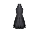 Darkinlove Women's Punk Chained Cutout Halter Dress