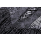 Darkinlove Women's Punk Cross Spider Mesh Slip Dress