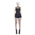 Darkinlove Women's Punk Eyelet Lace-up Cutout Shorts