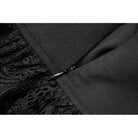 Darkinlove Women's Punk Eyelet Strap Multilayer Lace Mini Skirt