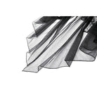 Darkinlove Women's Punk High-waisted Lacing-up High/low Mesh Skirt