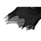 Darkinlove Women's Punk Irregular Cross Chain Mesh Top