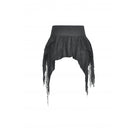 Darkinlove Women's Punk Irregular High-waisted Unedged Skirt