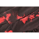 Darkinlove Women's Punk Irregular Mesh Tie-Dye Slip Dress