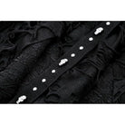 Darkinlove Women's Punk Irregular Ripped Strap Skirt