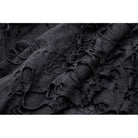 Darkinlove Women's Punk Irregular Ripped Strap Skirt