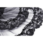 Darkinlove Women's Punk Irregular Ruffled Lace Skirt