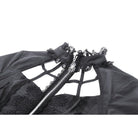 Darkinlove Women's Punk Irregular Stand Collar Shirt