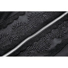 Darkinlove Women's Punk Irregular Stand Collar Shirt