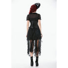 Darkinlove Women's Punk Lace-up Solid Color Underbust Corset