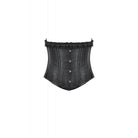 Darkinlove Women's Punk Lace-up Solid Color Underbust Corset