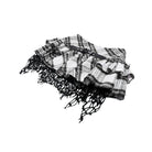 Darkinlove Women's Punk Mesh Splice Plaid Pleated Skirt