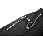 Darkinlove Women's Punk Metal Chain Belt with Straps