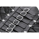 Darkinlove Women's Punk Multi-buckle Lace-up Underbust Corset