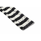 Darkinlove Women's Punk Off-the-Shoulder Bunny Striped Crop Top