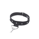 Darkinlove Women's Punk Off-the-shoulder Ripped T-shirt with Detachable Choker