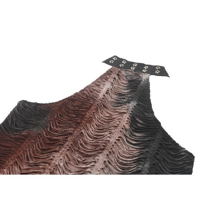 Darkinlove Women's Punk Ripped Tie-Dye Tank Top