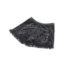 Darkinlove Women's Punk Ruffled Lace Splice Embossed Shorts
